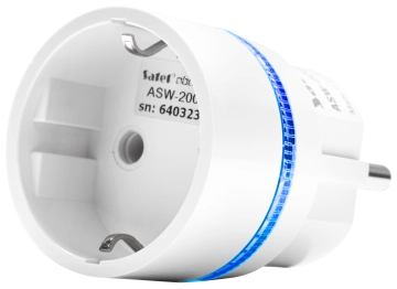 Smart Plug F-W SATEL Inteligentna wtyczka SCHUKO ASW-200 F-W