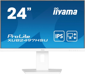 XUB2497HSU-W2 IIYAMA Monitor FullHD 24 cale IPS LED 1ms 100Hz