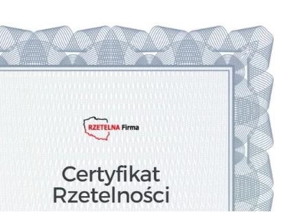 Fonex - certyfikat rzetelna firma